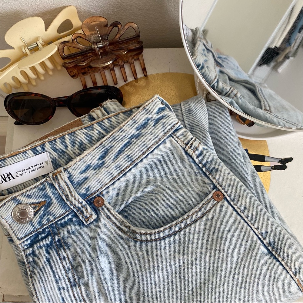 zara mom fit jeans